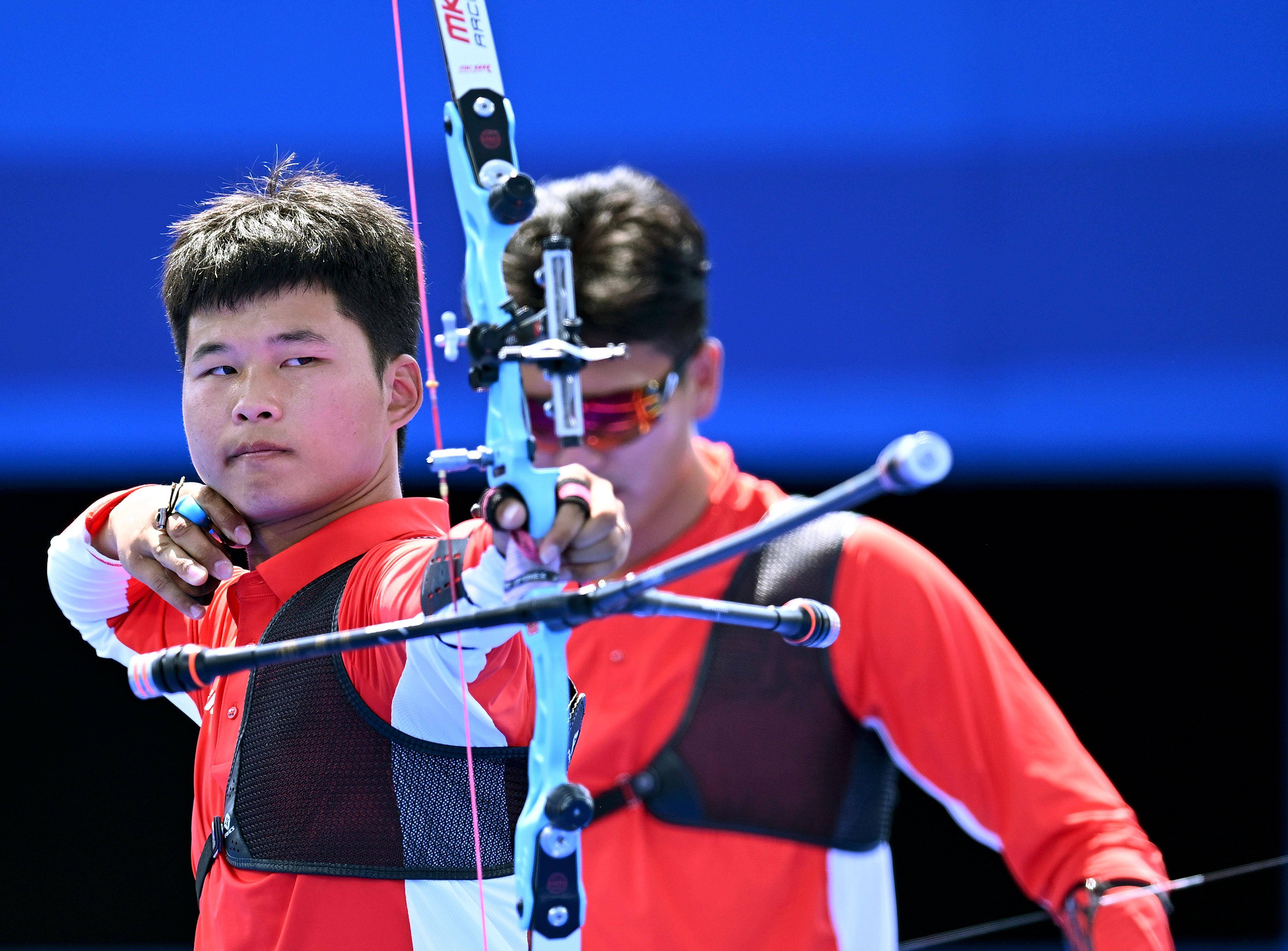 包含射箭男子团体中国队实现逆袭，成功晋级半决赛的词条